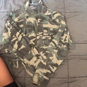 Aeropostale camo cargo jacket